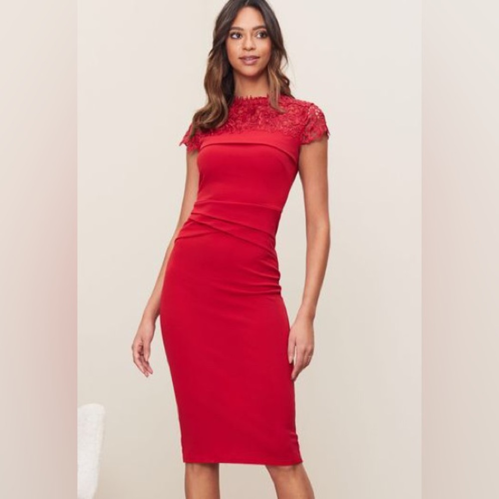 Lacetop Bodycon dress